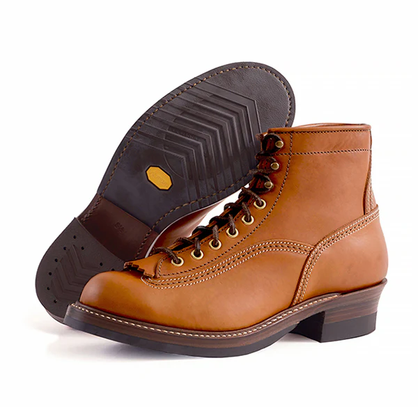 PRE-ORDER 2026 / DONKEY PUNCHER BOOTS / BADALASSI CARLO LEATHER COGNAC - Image 3