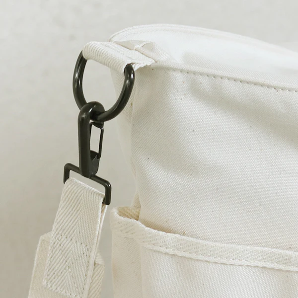 RATTLER BAG / VINTAGE STYLE CANVAS / NATURAL - Image 10