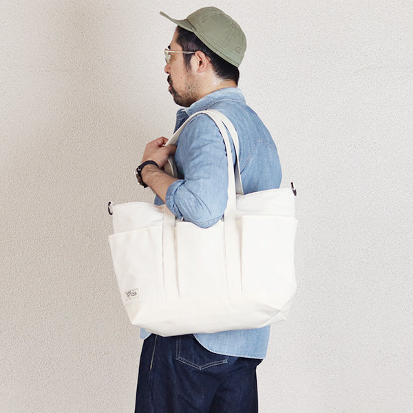 RATTLER BAG / VINTAGE STYLE CANVAS / NATURAL - Image 3