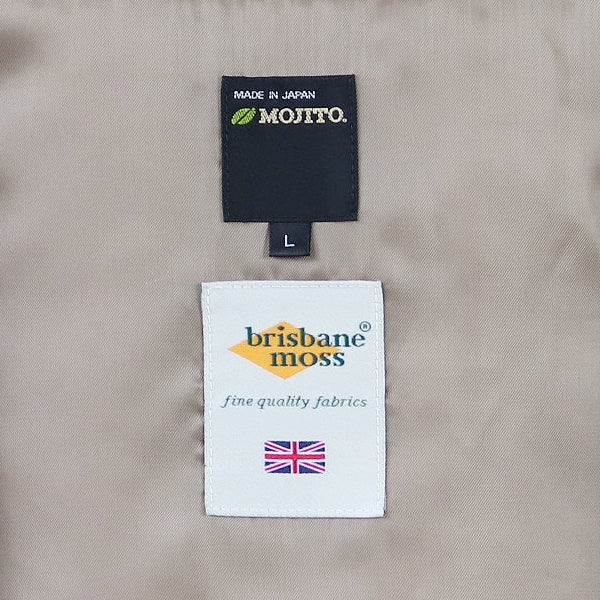 ROOM No.206 VEST/ BRISBANE MOSS CORDUROY / BROWN - Image 12