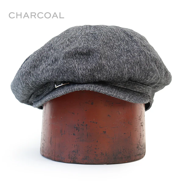 THE RITE STUFF / WAVERLY 8-PANEL SALT & PEPPER CAP / GRAINED CHAMBRAY - Image 3