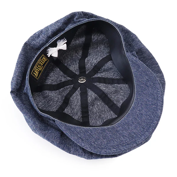 THE RITE STUFF / WAVERLY 8-PANEL SALT & PEPPER CAP / GRAINED CHAMBRAY - Image 7