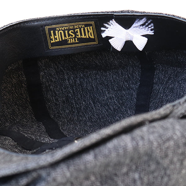 THE RITE STUFF / WAVERLY 8-PANEL SALT & PEPPER CAP / GRAINED CHAMBRAY - Image 9