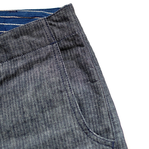 THE RITE STUFF / PACEMAKER WORK PANTS / 10oz DENIM HERRINGBONE TWILL / INDIGO - Image 7