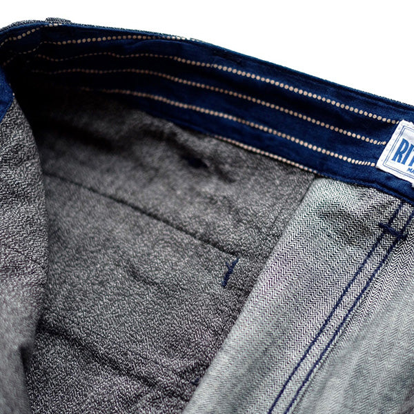 THE RITE STUFF / PACEMAKER WORK PANTS / 10oz DENIM HERRINGBONE TWILL / INDIGO - Image 8