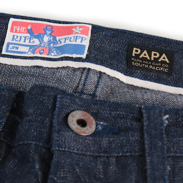 SAILOR MOKU PANTS / 10.5oz SELVEDGE DENIM / INDIGO - Image 12