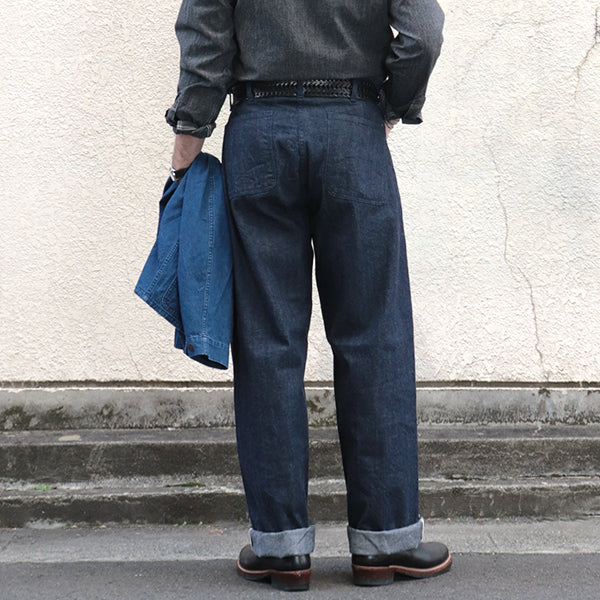 SAILOR MOKU PANTS / 10.5oz SELVEDGE DENIM / INDIGO - Image 3