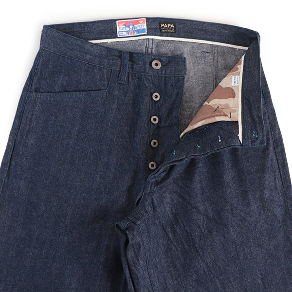 SAILOR MOKU PANTS / 10.5oz SELVEDGE DENIM / INDIGO - Image 9