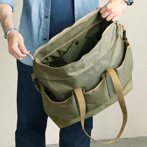 TEAMSTER BAG / CORDURA NYLON CLOTH / KHAKI BEIGE - Image 6