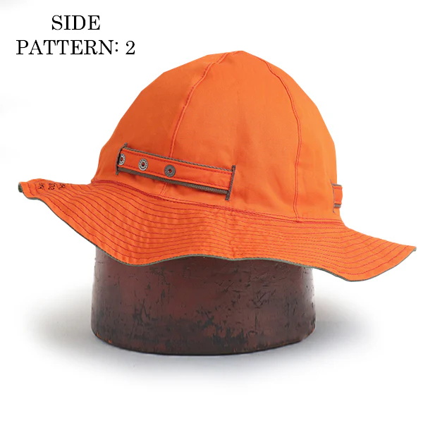 U.S. ARMY SUN HAT REVERSIBLE / MILITARY BACK SATIN × COTTON TWILL - Image 9