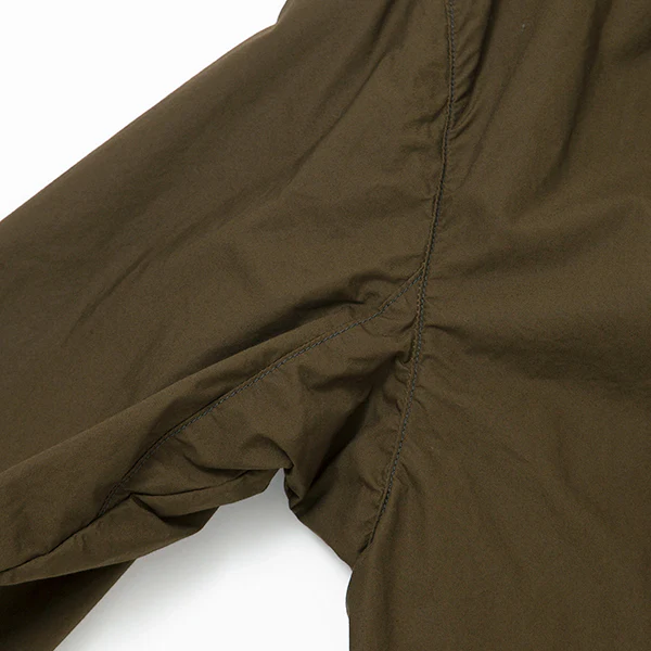 UTICA BLOUSE / COTTON TYPEWRITER CLOTH / BROWN - Image 5