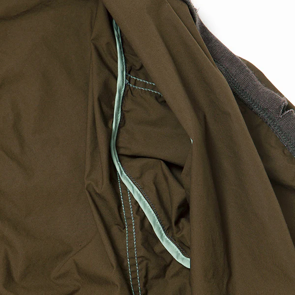 UTICA BLOUSE / COTTON TYPEWRITER CLOTH / BROWN - Image 6