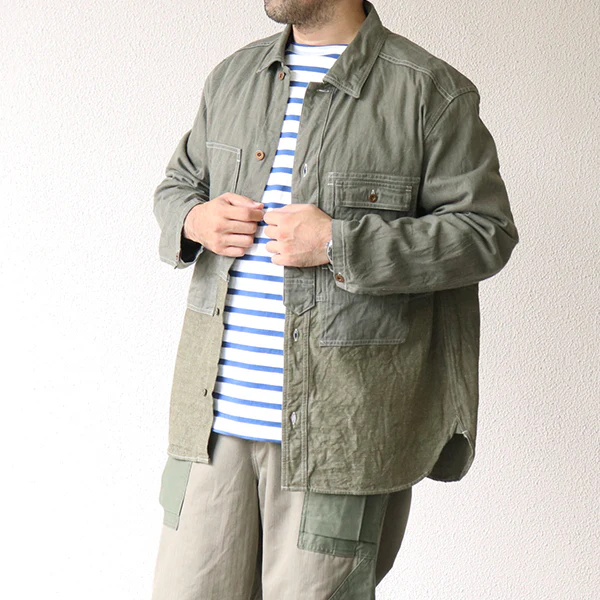 UTILITY SHIRT TYPE 2 / 10oz DENIM - Image 8