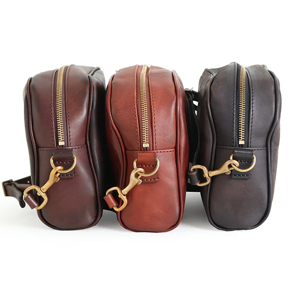 LEATHER OFFICER POUCH BAG / COW HIDE - Image 3