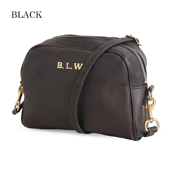 LEATHER OFFICER POUCH BAG / COW HIDE - Image 5