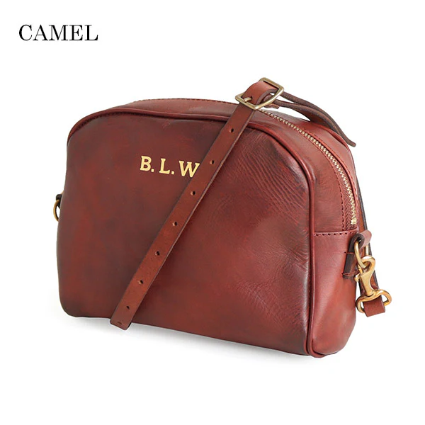 LEATHER OFFICER POUCH BAG / COW HIDE - Image 7