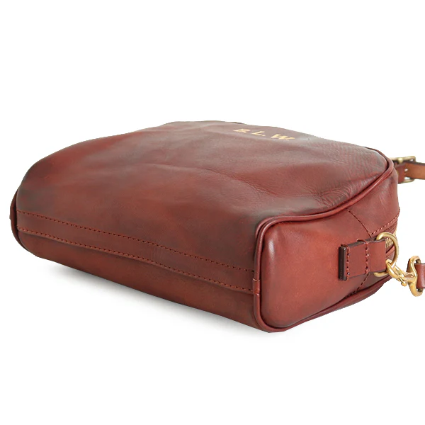 LEATHER OFFICER POUCH BAG / COW HIDE - Image 9