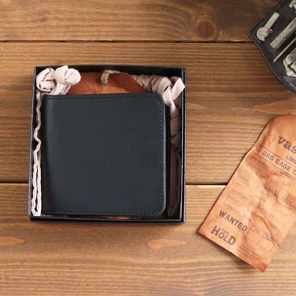 LEATHER SHORT WALLET / ITALIAN LEATHER - Image 6