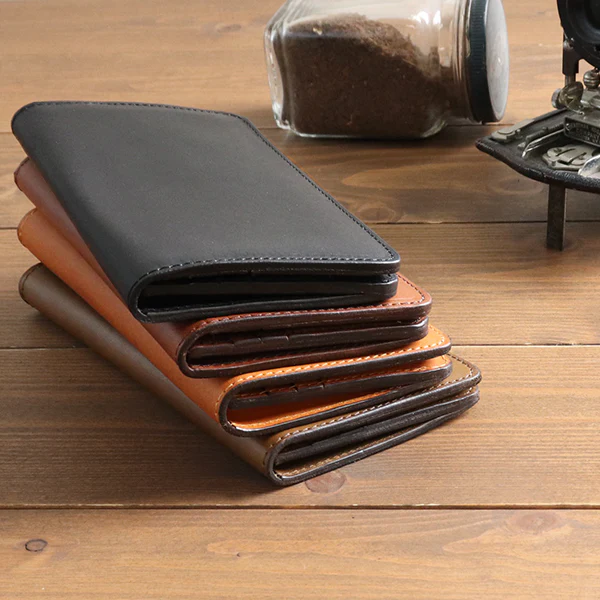LEATHER LONG WALLET / ITALIAN LEATHER - Image 3