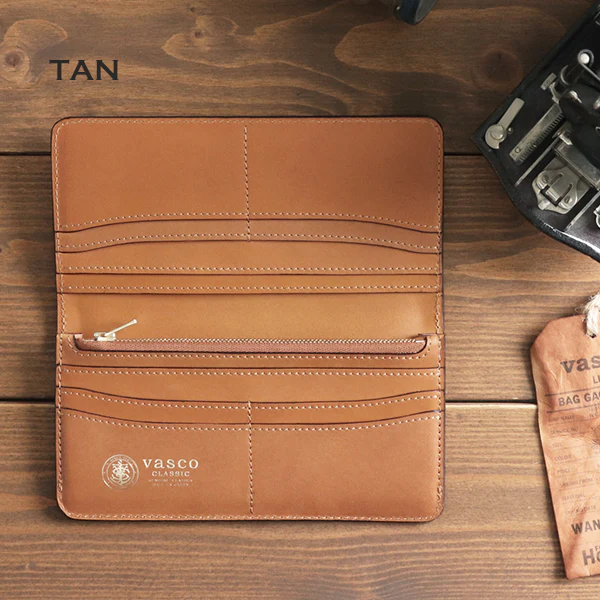 LEATHER LONG WALLET / ITALIAN LEATHER - Image 4