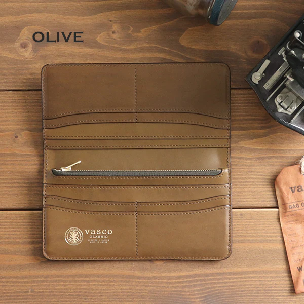 LEATHER LONG WALLET / ITALIAN LEATHER - Image 5