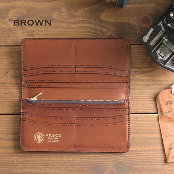 LEATHER LONG WALLET / ITALIAN LEATHER - Image 6