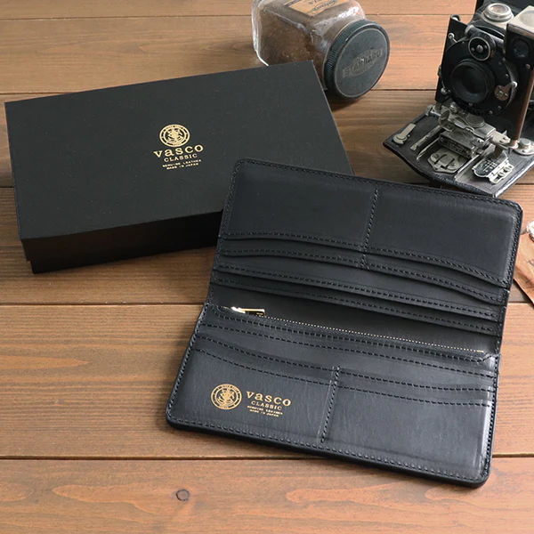 LEATHER LONG WALLET / ITALIAN LEATHER - Image 9