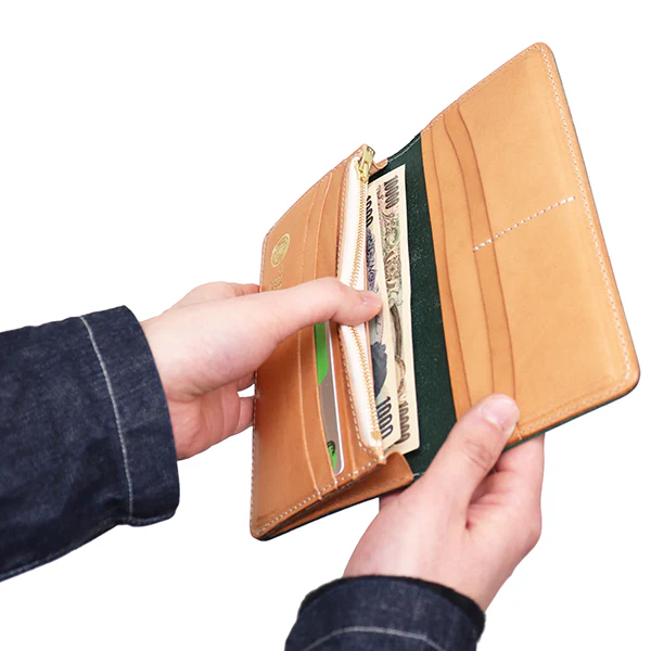 LEATHER ROYAL LONG WALLET / BRIDLE LEATHERMADE IN JAPAN - Image 7