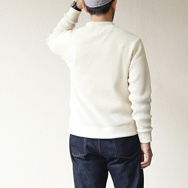 COTTON WAFFLE MID-NECK SHIRT - Image 7